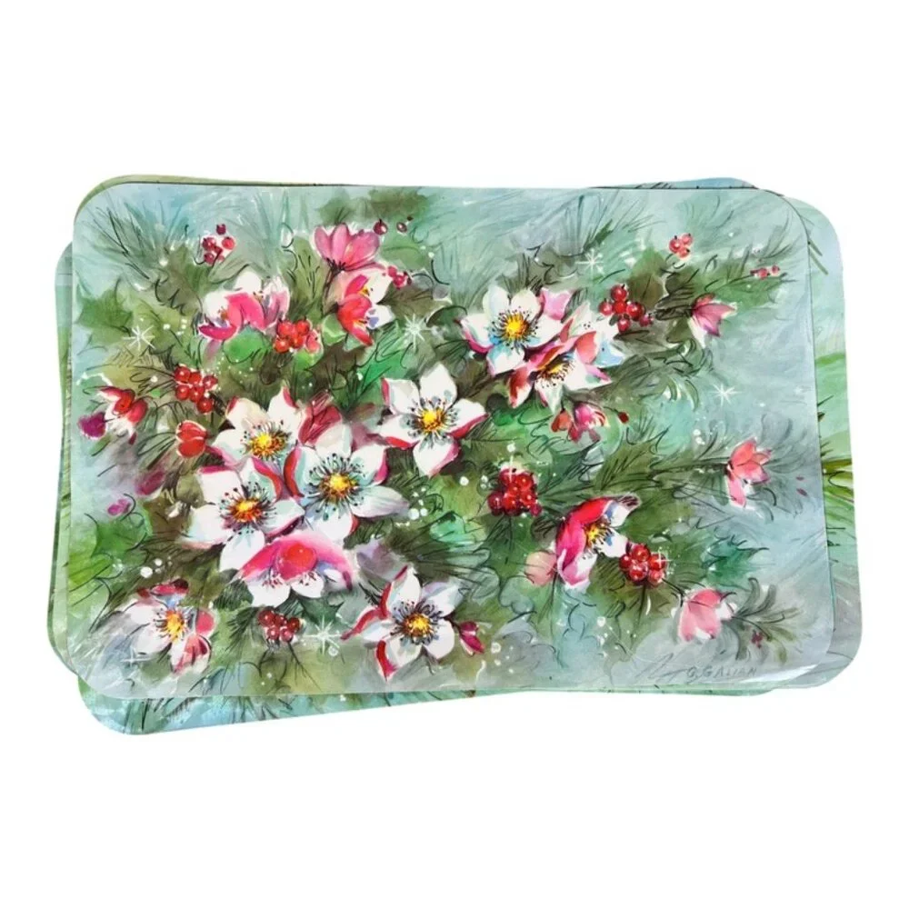 Set‎ of 8 Vintage Holiday Placemats